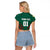 Custom Bangladesh Cricket Raglan Cropped T Shirt The Tigers Go Champions - Wonder Print Shop