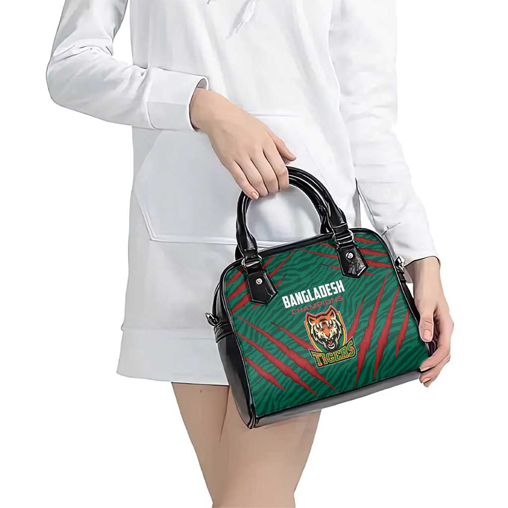 Bangladesh Cricket Shoulder Handbag The Tigers Go Champions
