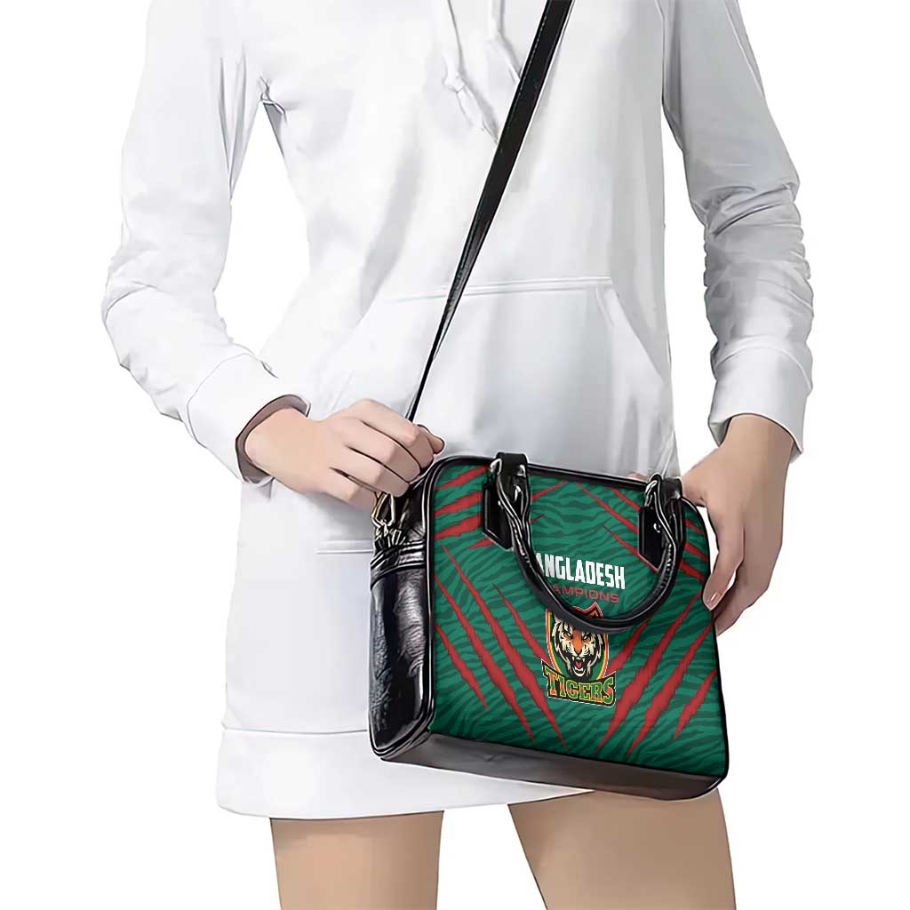 Bangladesh Cricket Shoulder Handbag The Tigers Go Champions