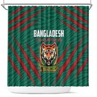 Bangladesh Cricket Shower Curtain The Tigers Go Champions