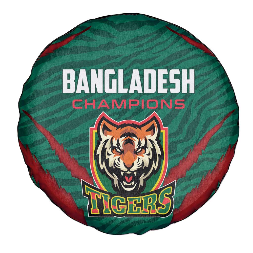 Bangladesh Cricket Spare Tire Cover The Tigers Go Champions - Wonder Print Shop