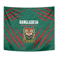 Bangladesh Cricket Tapestry The Tigers Go Champions - Wonder Print Shop