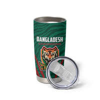 Custom Bangladesh Cricket Tumbler Cup The Tigers Go Champions - Wonder Print Shop