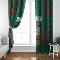 Bangladesh Cricket Window Curtain The Tigers Go Champions - Wonder Print Shop