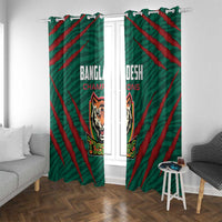 Bangladesh Cricket Window Curtain The Tigers Go Champions - Wonder Print Shop