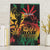 Reggae King Marley One Love Canvas Wall Art Rastafarian Lion Grunge