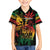 Personalized Reggae King Marley One Love Family Matching Off Shoulder Maxi Dress and Hawaiian Shirt Rastafarian Lion Grunge