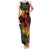 Personalized Reggae King Marley One Love Family Matching Tank Maxi Dress and Hawaiian Shirt Rastafarian Lion Grunge
