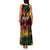 Personalized Reggae King Marley One Love Family Matching Tank Maxi Dress and Hawaiian Shirt Rastafarian Lion Grunge
