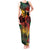 Personalized Reggae King Marley One Love Tank Maxi Dress Rastafarian Lion Grunge - Wonder Print Shop
