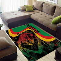 Legend Reggae Marley Area Rug Kakau Jawaiian