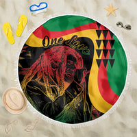Legend Reggae Marley Beach Blanket Kakau Jawaiian
