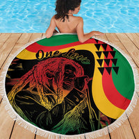 Legend Reggae Marley Beach Blanket Kakau Jawaiian
