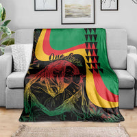 Legend Reggae Marley Blanket Kakau Jawaiian