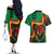 Personalized Legend Reggae Marley Couples Matching Off The Shoulder Long Sleeve Dress and Hawaiian Shirt Kakau Jawaiian