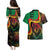 Personalized Legend Reggae Marley Couples Matching Puletasi and Hawaiian Shirt Kakau Jawaiian
