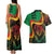 Personalized Legend Reggae Marley Couples Matching Tank Maxi Dress and Hawaiian Shirt Kakau Jawaiian