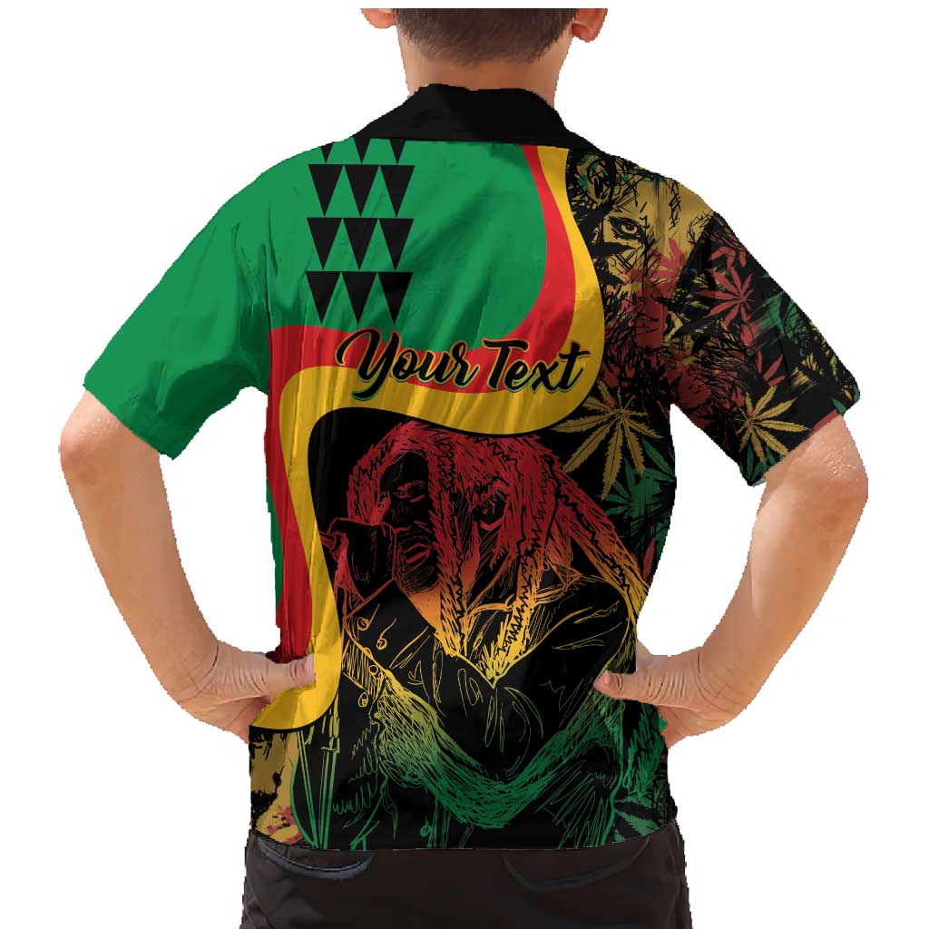 Personalized Legend Reggae Marley Family Matching Mermaid Dress and Hawaiian Shirt Kakau Jawaiian
