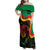 Personalized Legend Reggae Marley Family Matching Off Shoulder Maxi Dress and Hawaiian Shirt Kakau Jawaiian