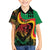Personalized Legend Reggae Marley Family Matching Off Shoulder Short Dress and Hawaiian Shirt Kakau Jawaiian