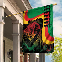 Legend Reggae Marley Garden Flag Kakau Jawaiian