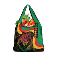 Legend Reggae Marley Grocery Bag Kakau Jawaiian