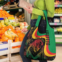 Legend Reggae Marley Grocery Bag Kakau Jawaiian