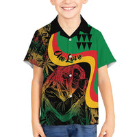 Personalized Legend Reggae Marley Hawaiian Shirt Kakau Jawaiian