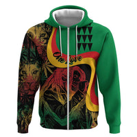 Personalized Legend Reggae Marley Hoodie Kakau Jawaiian