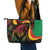 Legend Reggae Marley Leather Tote Bag Kakau Jawaiian