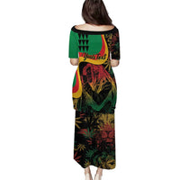 Personalized Legend Reggae Marley Puletasi Kakau Jawaiian - Wonder Print Shop