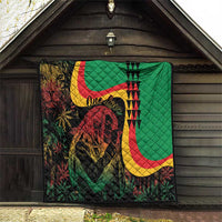 Legend Reggae Marley Quilt Kakau Jawaiian - Wonder Print Shop