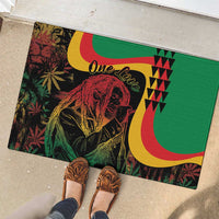 Legend Reggae Marley Rubber Doormat Kakau Jawaiian - Wonder Print Shop