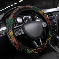 Legend Reggae Marley Steering Wheel Cover Kakau Jawaiian - Wonder Print Shop