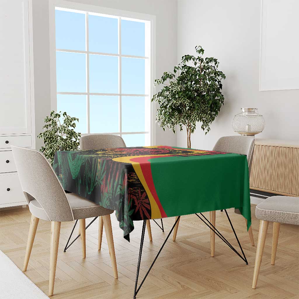 Legend Reggae Marley Tablecloth Kakau Jawaiian - Wonder Print Shop