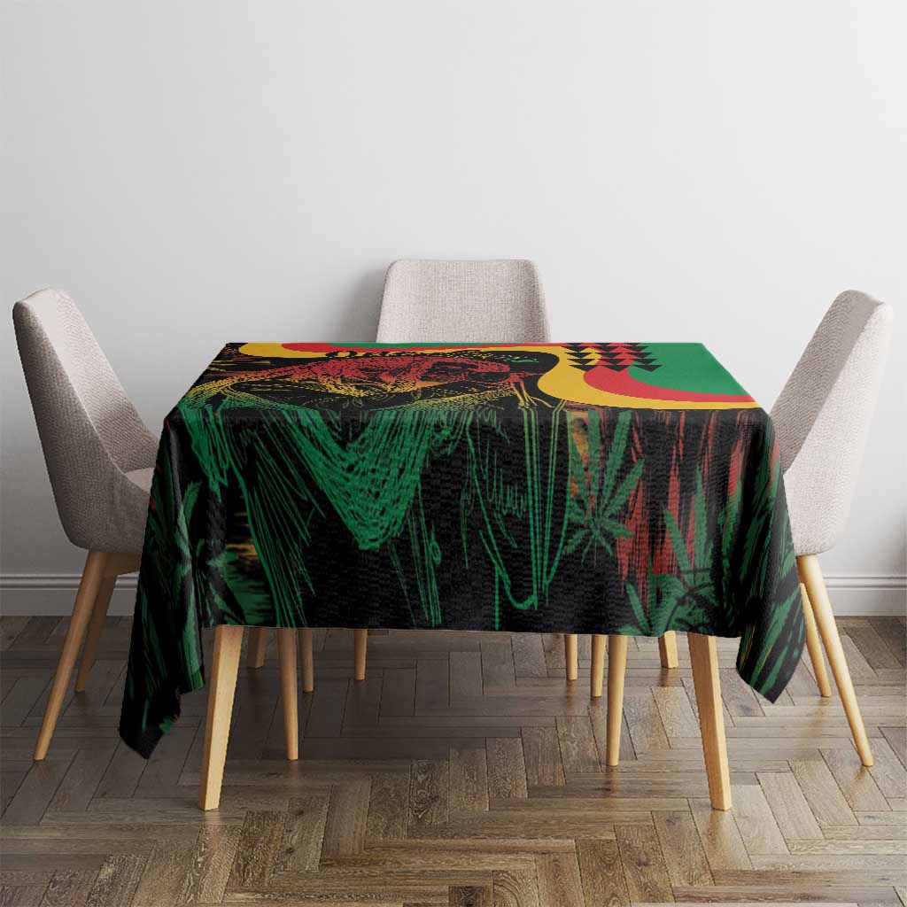 Legend Reggae Marley Tablecloth Kakau Jawaiian - Wonder Print Shop
