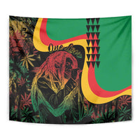 Legend Reggae Marley Tapestry Kakau Jawaiian - Wonder Print Shop