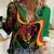 Personalized Legend Reggae Marley Women Casual Shirt Kakau Jawaiian - Wonder Print Shop
