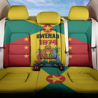 Gwenad Back Car Seat Cover Grenada Coat Of Arms Flag Style