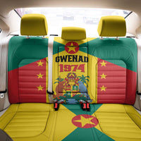 Gwenad Back Car Seat Cover Grenada Coat Of Arms Flag Style