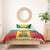 Gwenad Bedding Set Grenada Coat Of Arms Flag Style