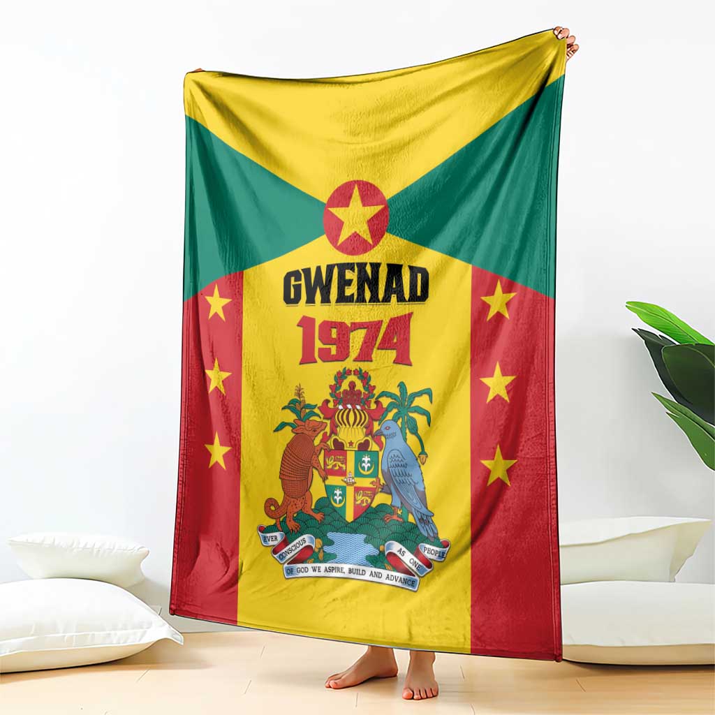 Gwenad Blanket Grenada Coat Of Arms Flag Style