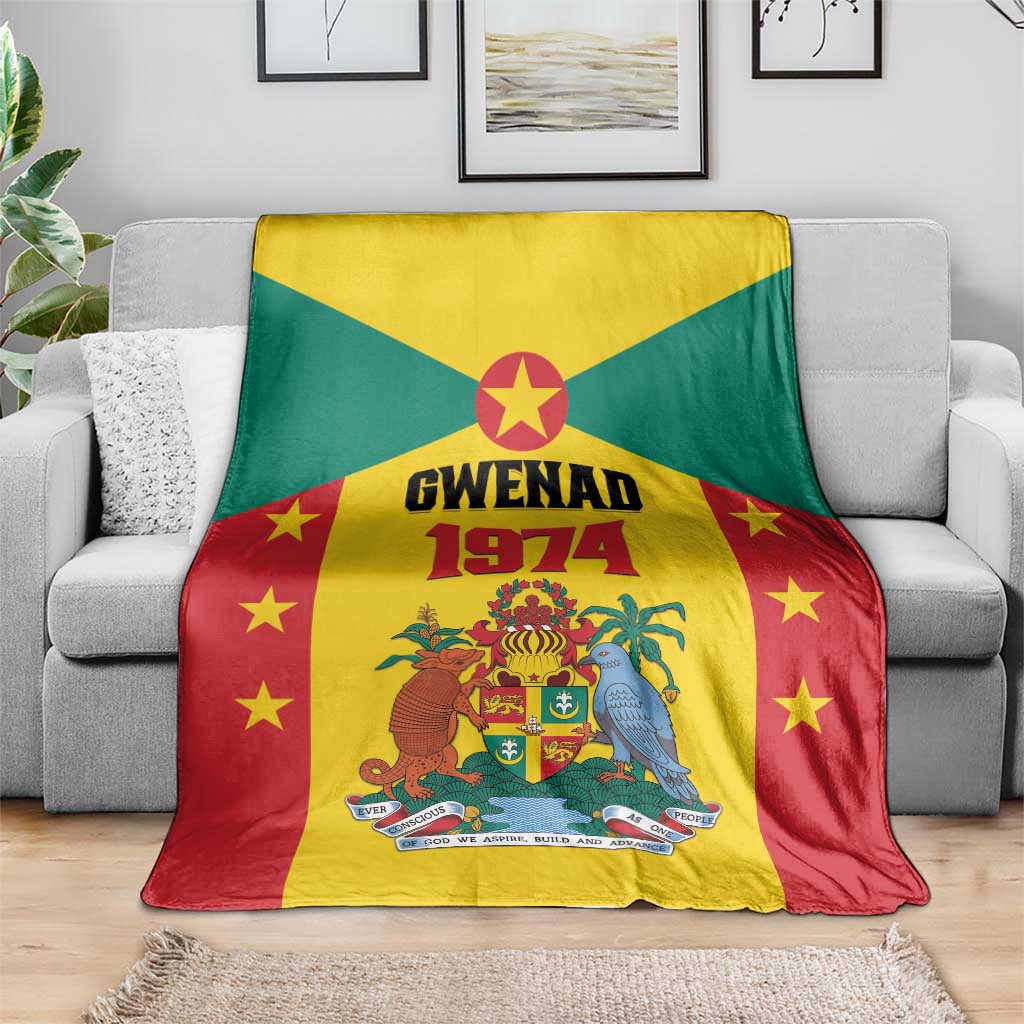 Gwenad Blanket Grenada Coat Of Arms Flag Style