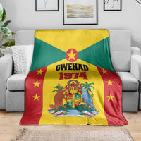 Gwenad Blanket Grenada Coat Of Arms Flag Style