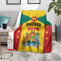 Gwenad Blanket Grenada Coat Of Arms Flag Style