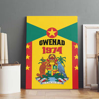 Gwenad Canvas Wall Art Grenada Coat Of Arms Flag Style