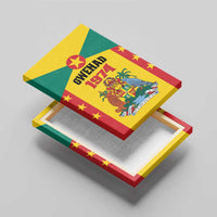 Gwenad Canvas Wall Art Grenada Coat Of Arms Flag Style