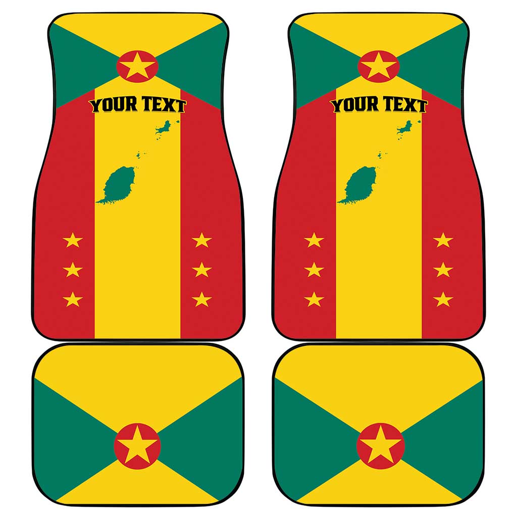 Gwenad Car Mats Grenada Coat Of Arms Flag Style