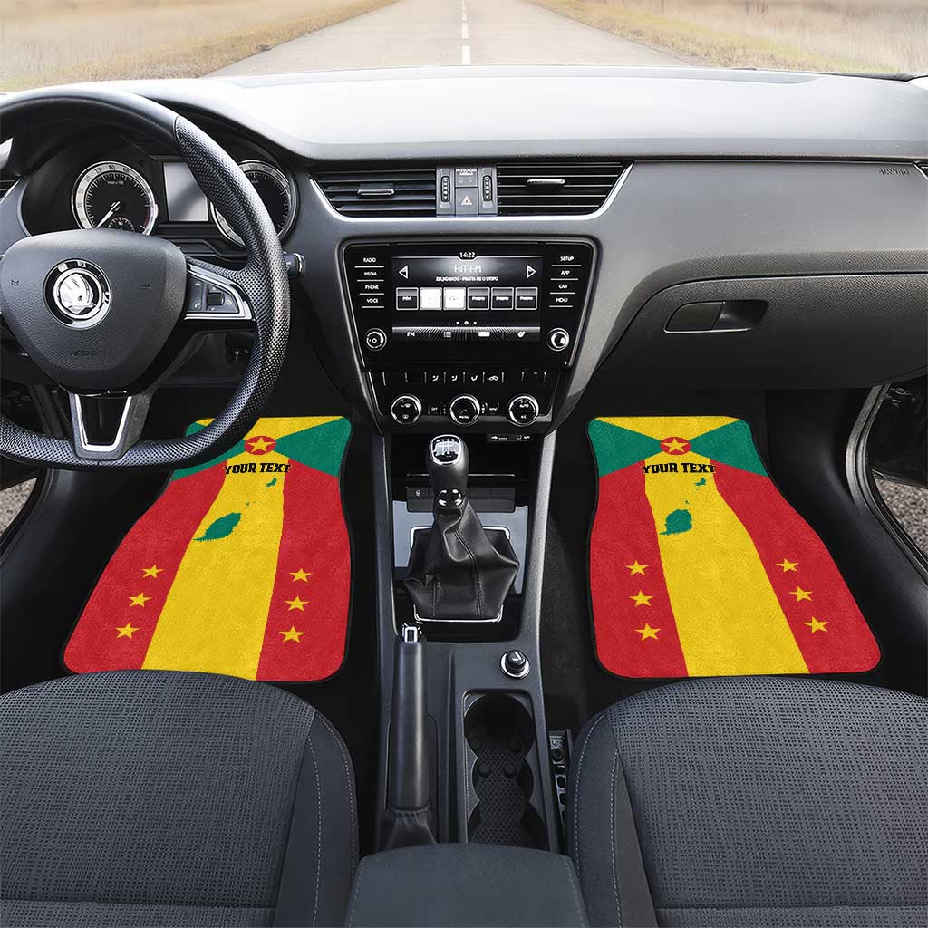 Gwenad Car Mats Grenada Coat Of Arms Flag Style