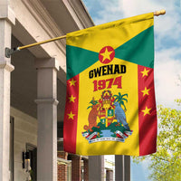 Gwenad Garden Flag Grenada Coat Of Arms Flag Style